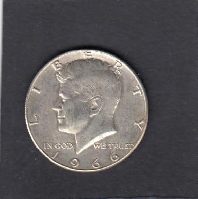 Beschrijving: 1/2 Dollar KENNEDY
